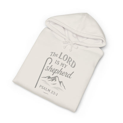 Hoodie — "The LORD Is My Shepherd" Psalm 23:1 Christian Faith Pullover