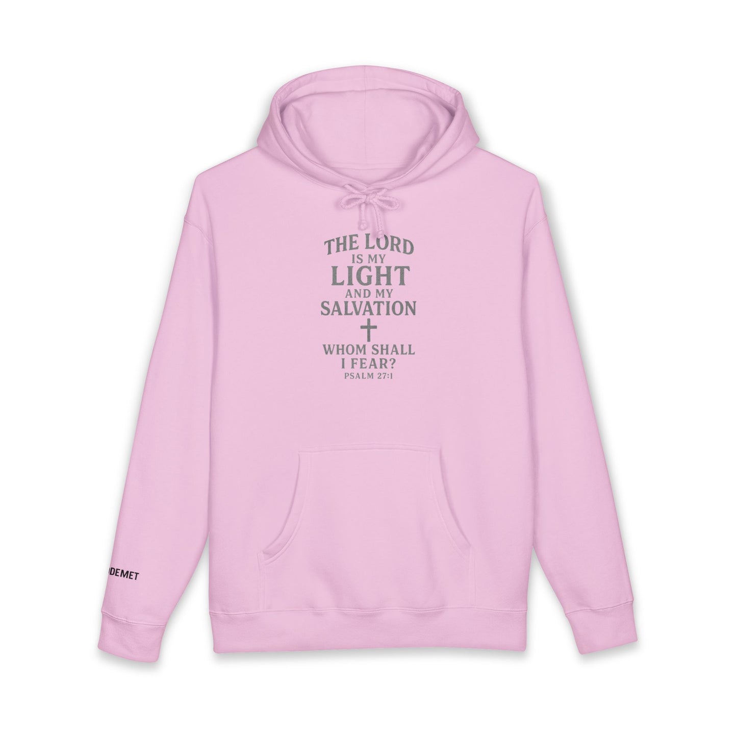 Psalm 27 'The Lord Is My Light' Hoodie — Inspirational Christian Sweatshirt