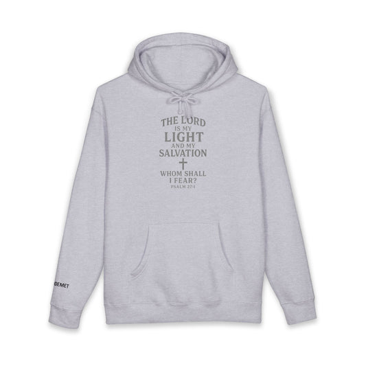 Psalm 27 'The Lord Is My Light' Hoodie — Inspirational Christian Sweatshirt