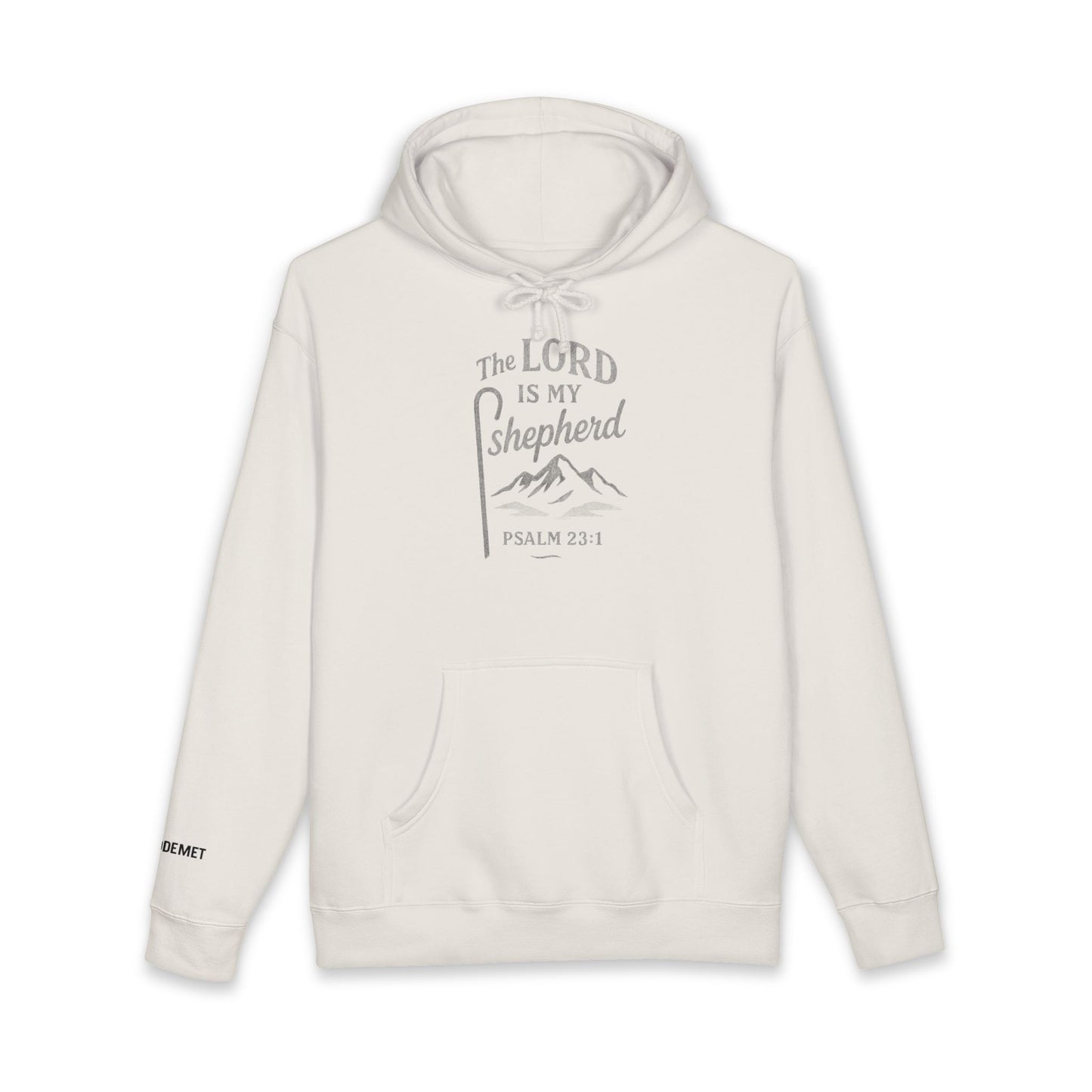 Hoodie — "The LORD Is My Shepherd" Psalm 23:1 Christian Faith Pullover