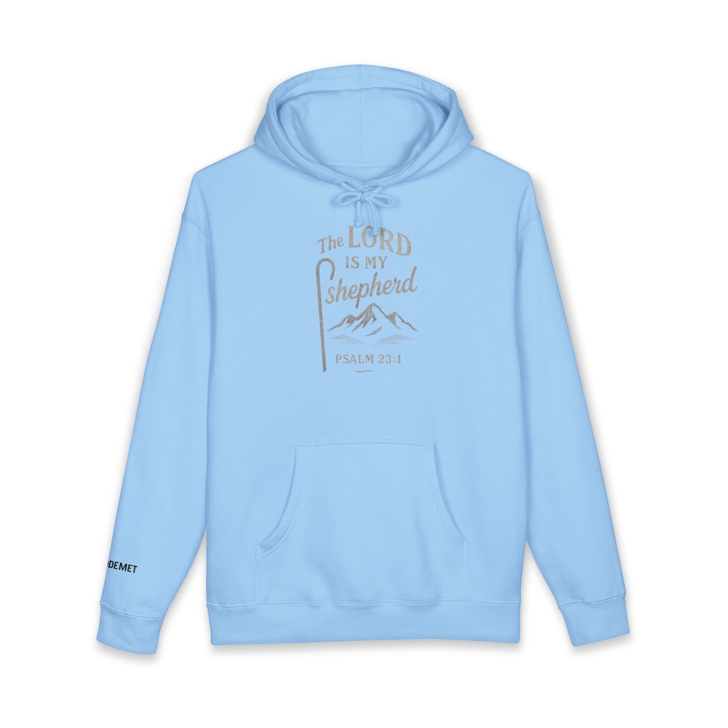 Hoodie — "The LORD Is My Shepherd" Psalm 23:1 Christian Faith Pullover