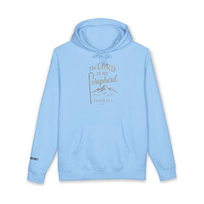 Hoodie — "The LORD Is My Shepherd" Psalm 23:1 Christian Faith Pullover