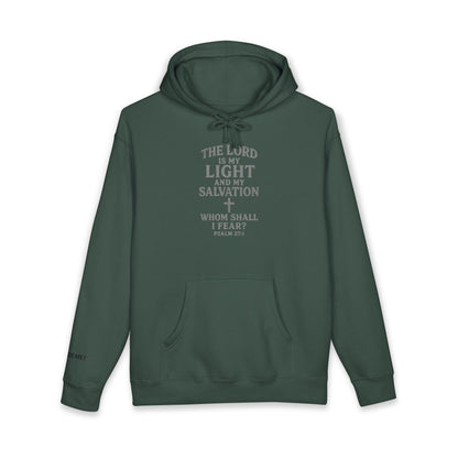 Psalm 27 'The Lord Is My Light' Hoodie — Inspirational Christian Sweatshirt