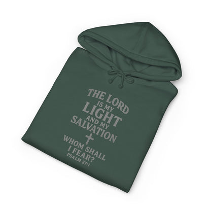 Psalm 27 'The Lord Is My Light' Hoodie — Inspirational Christian Sweatshirt