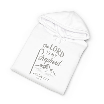 Hoodie — "The LORD Is My Shepherd" Psalm 23:1 Christian Faith Pullover