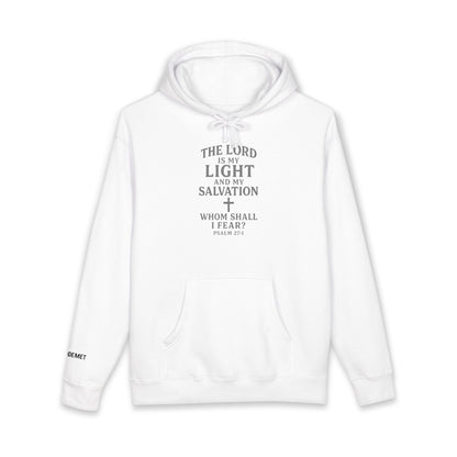 Psalm 27 'The Lord Is My Light' Hoodie — Inspirational Christian Sweatshirt