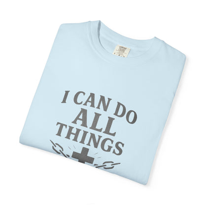 Christian Philippians 4:13 T-Shirt — "I Can Do All Things" Faith Tee