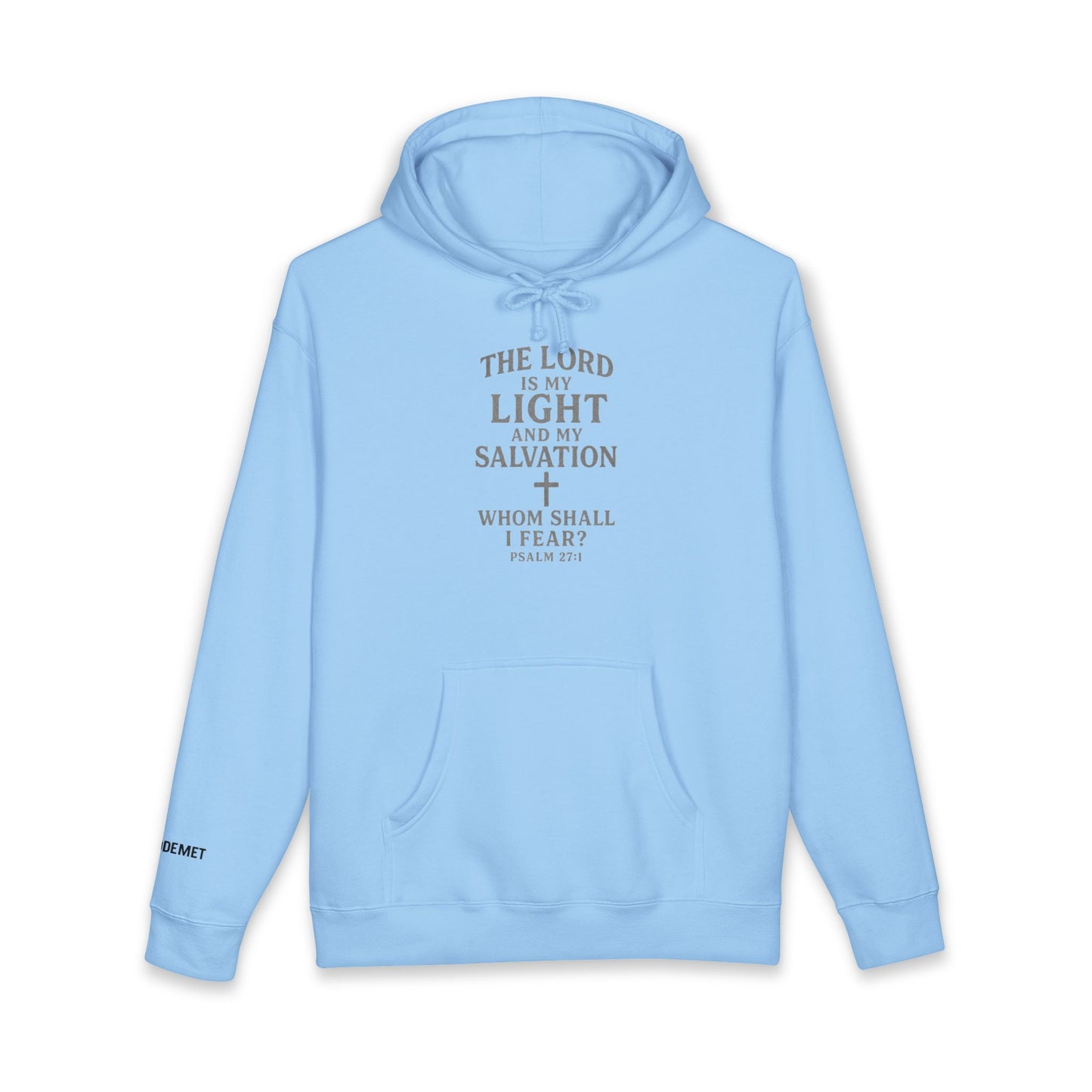 Psalm 27 'The Lord Is My Light' Hoodie — Inspirational Christian Sweatshirt