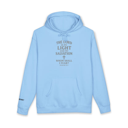 Psalm 27 'The Lord Is My Light' Hoodie — Inspirational Christian Sweatshirt