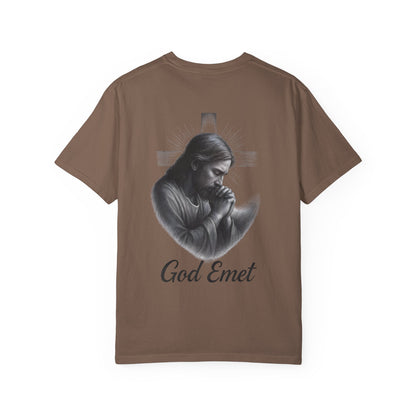 Faith-Inspired Unisex T-Shirt - God Emet Graphic