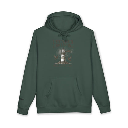 Let Your Light Shine Hoodie – Matthew 5:16 Christian Lighthouse Sweatshirt