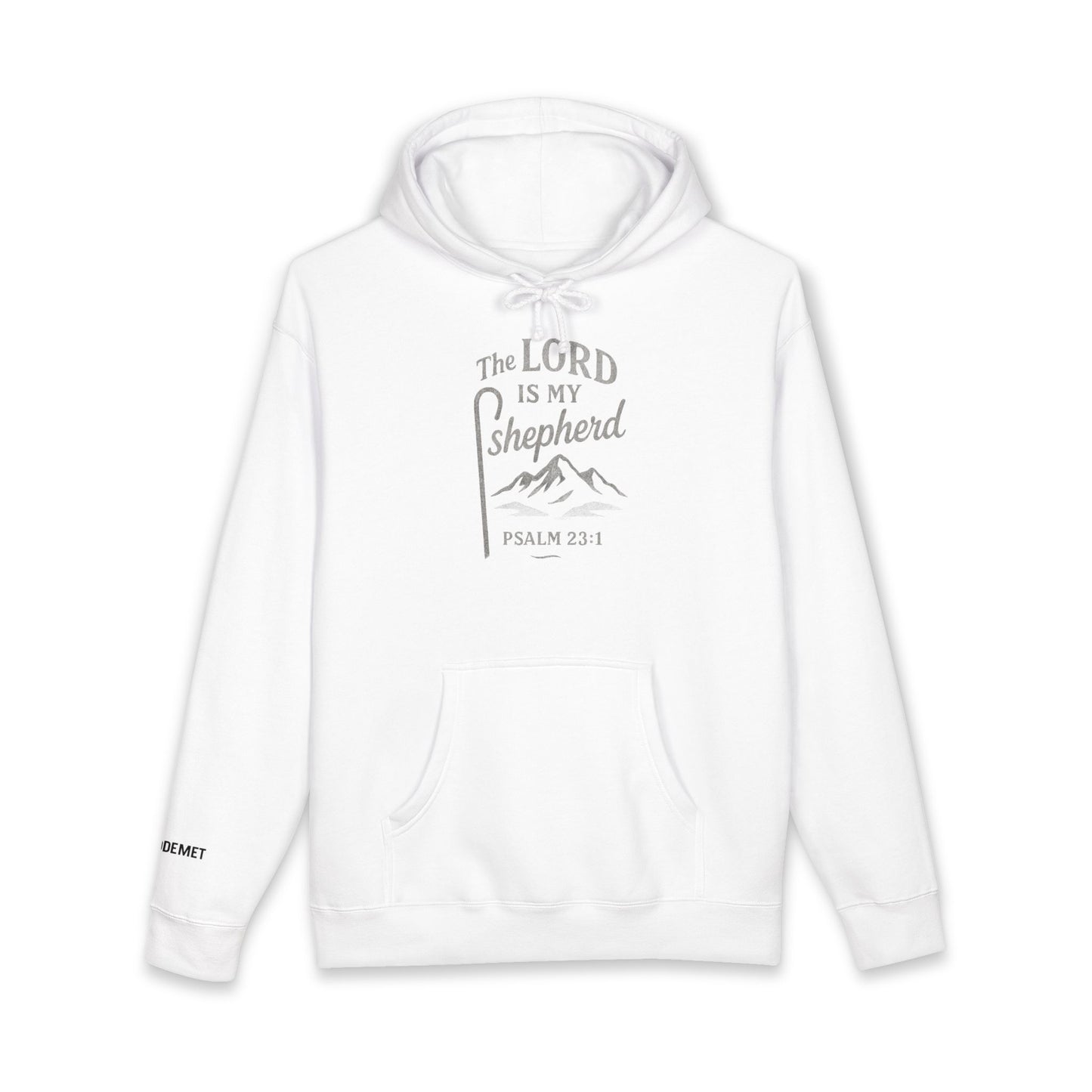 Hoodie — "The LORD Is My Shepherd" Psalm 23:1 Christian Faith Pullover
