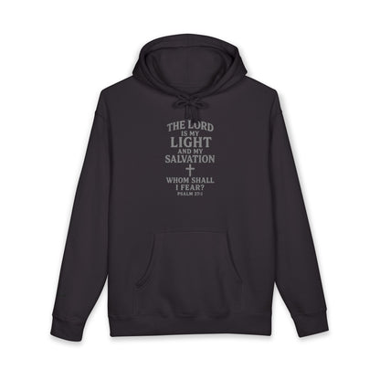 Psalm 27 'The Lord Is My Light' Hoodie — Inspirational Christian Sweatshirt