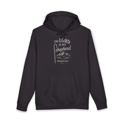 Hoodie — "The LORD Is My Shepherd" Psalm 23:1 Christian Faith Pullover